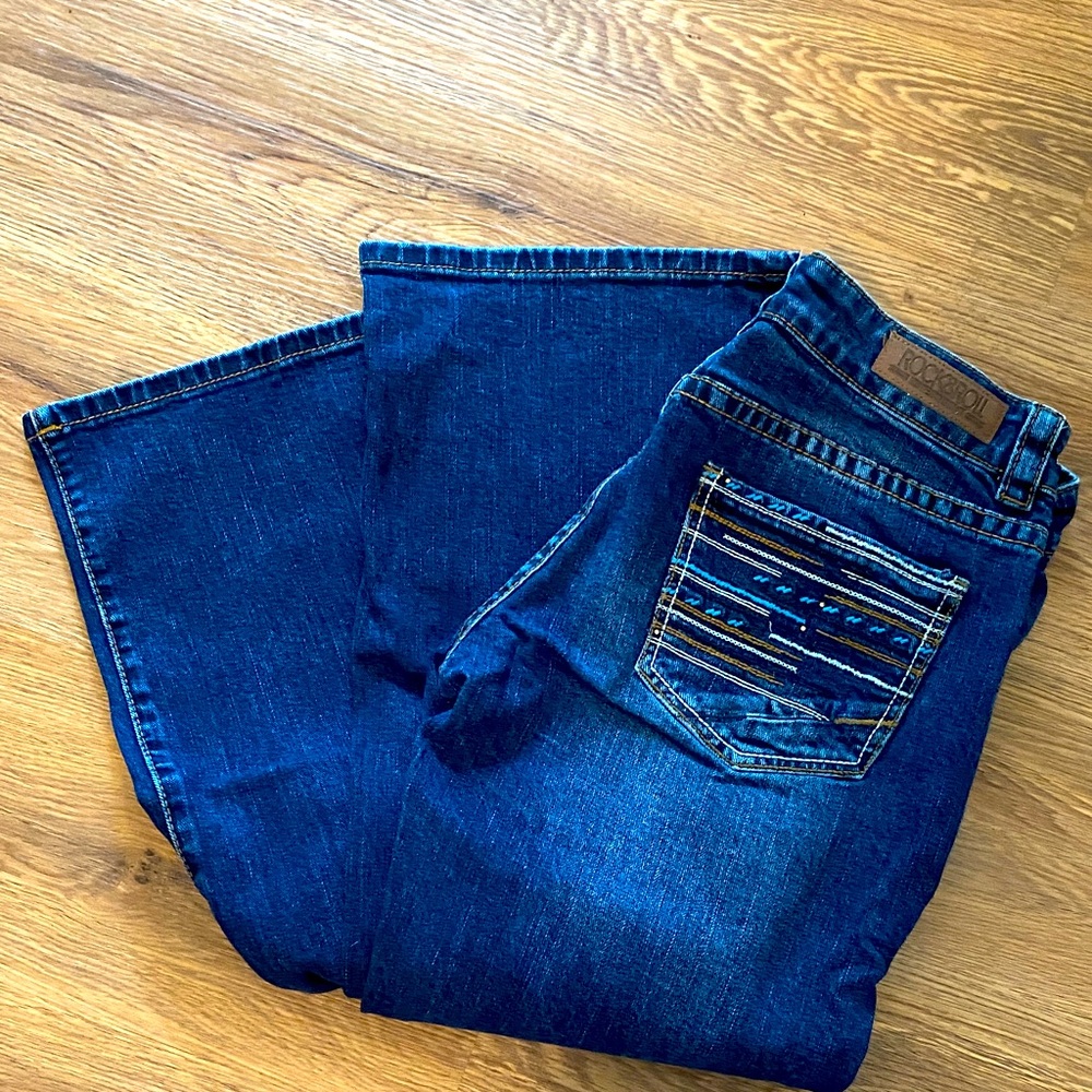 29x38 Riding Jeans Rock & Roll Cowgirl